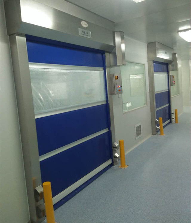 潔凈室不銹鋼快速卷簾門